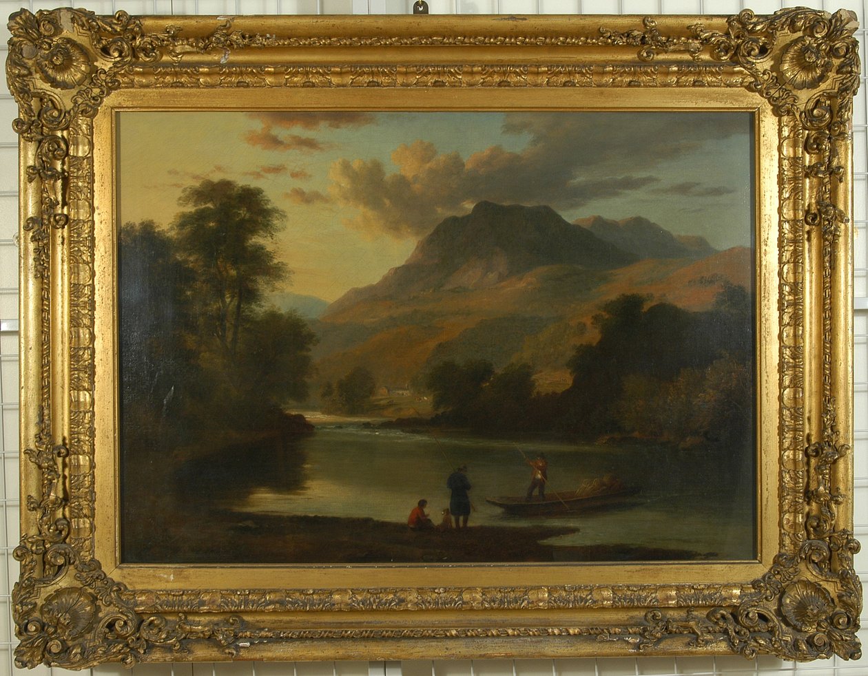 Loughrigg e il fiume Brathay, c.1807 da Ramsay Richard Reinagle