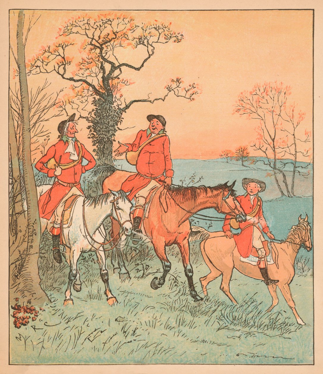Questa caccia non paga, 1880 da Randolph Caldecott