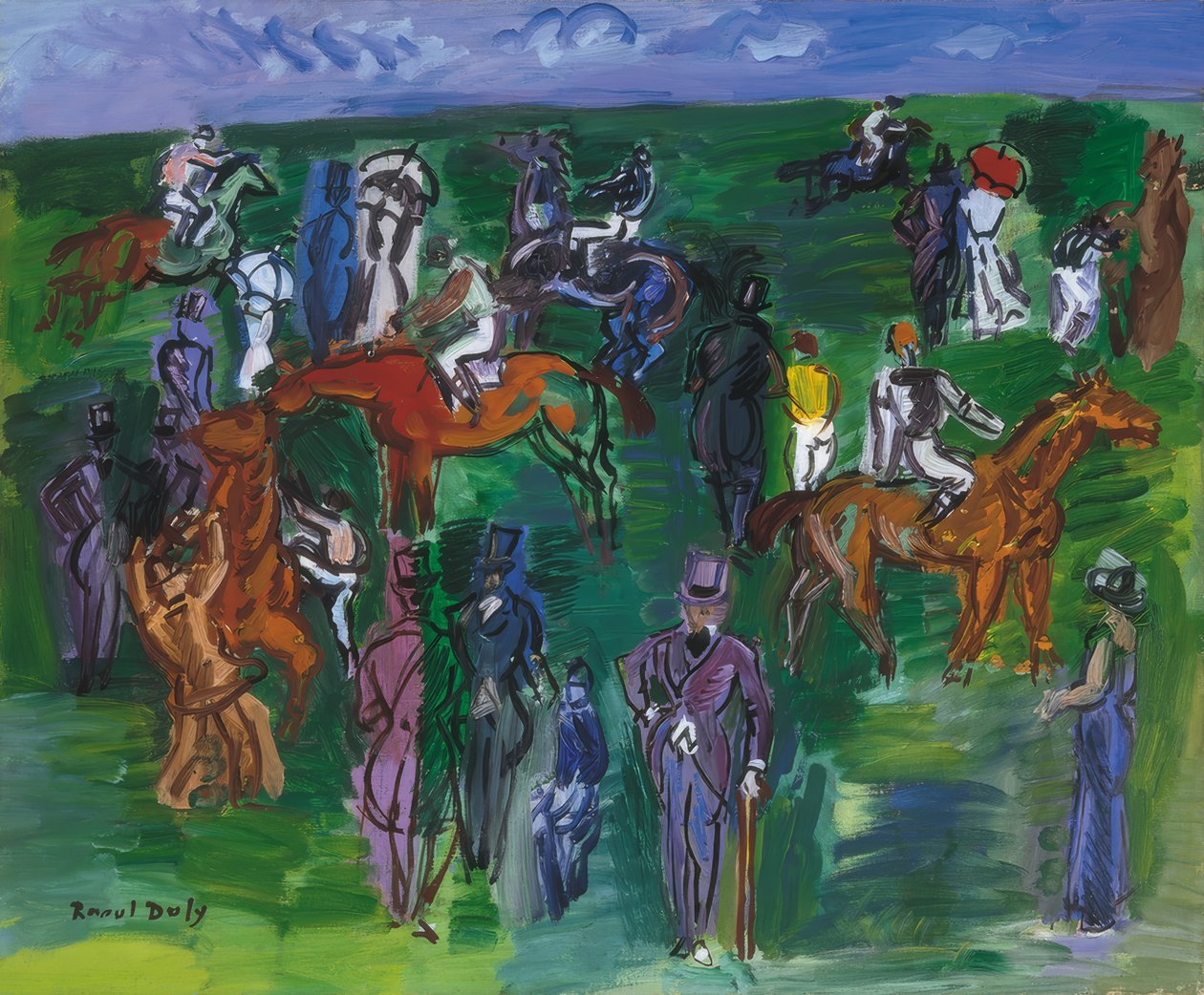 Alle corse da Raoul Dufy