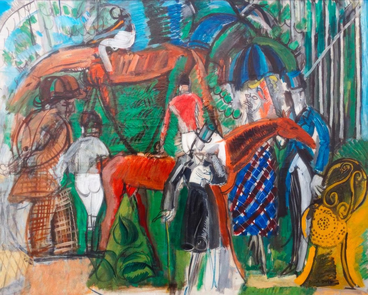 Il paddock da Raoul Dufy