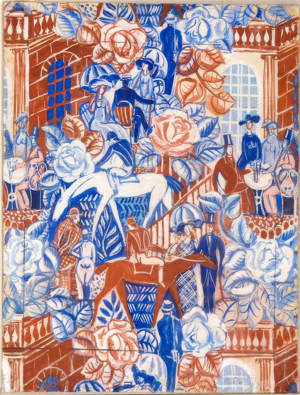 Donne eleganti al Trifle da Raoul Dufy