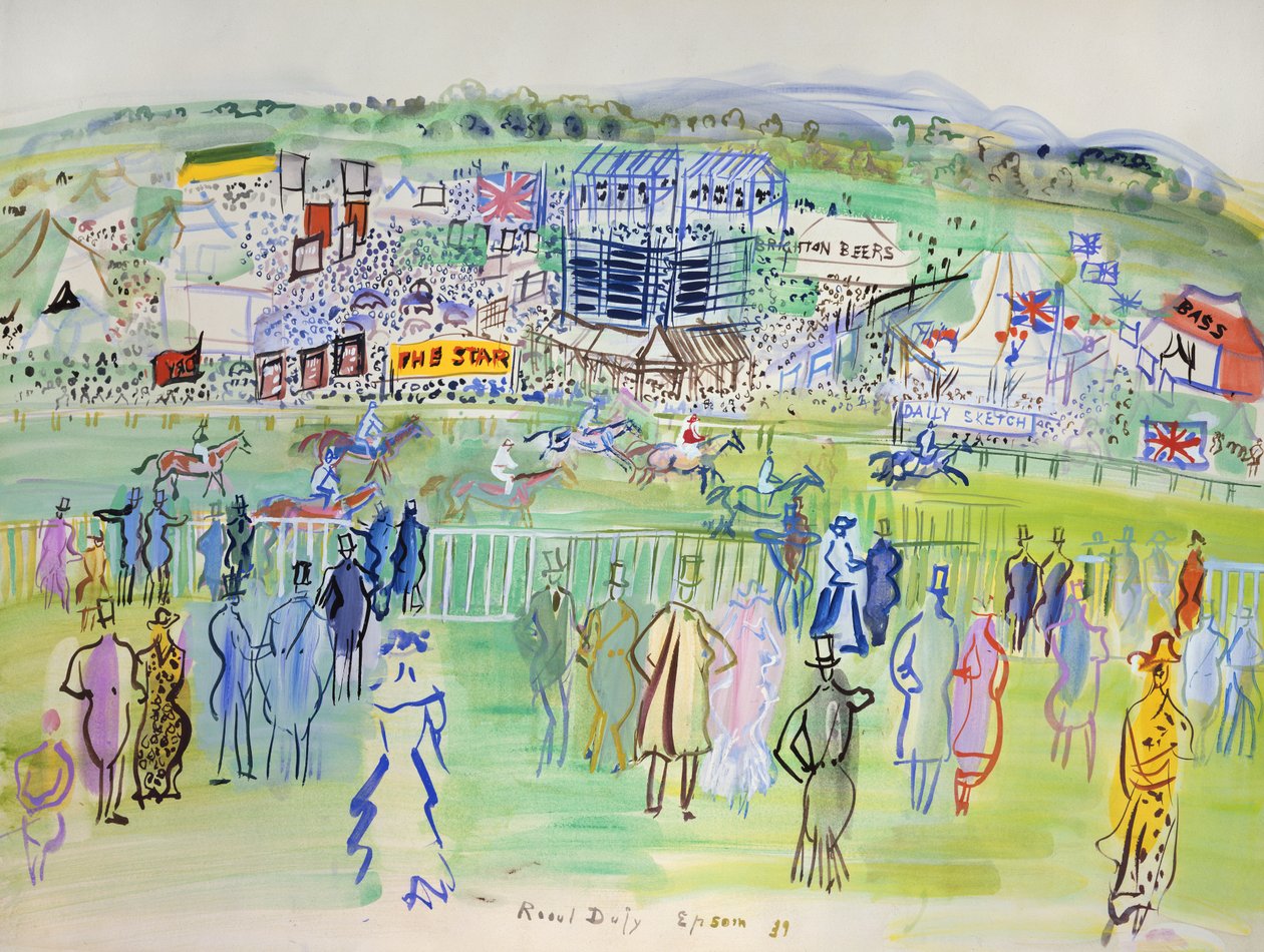 Epsom, Ippodromo da Raoul Dufy