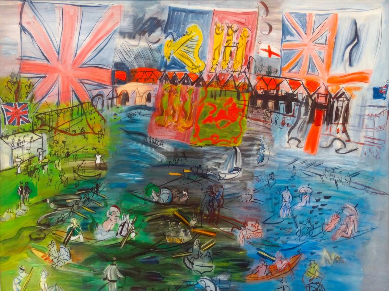 Henley, regata delle bandiere da Raoul Dufy