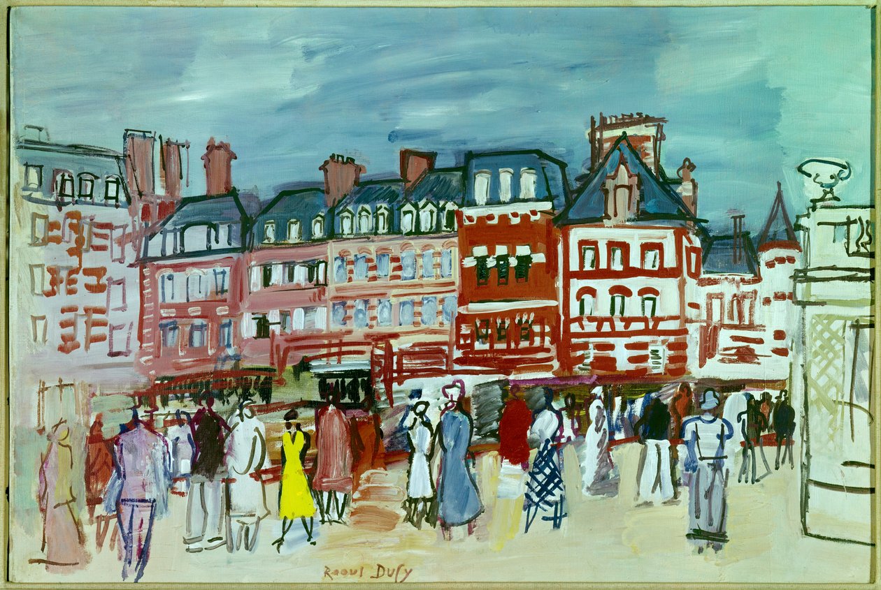 Case a Trouville da Raoul Dufy