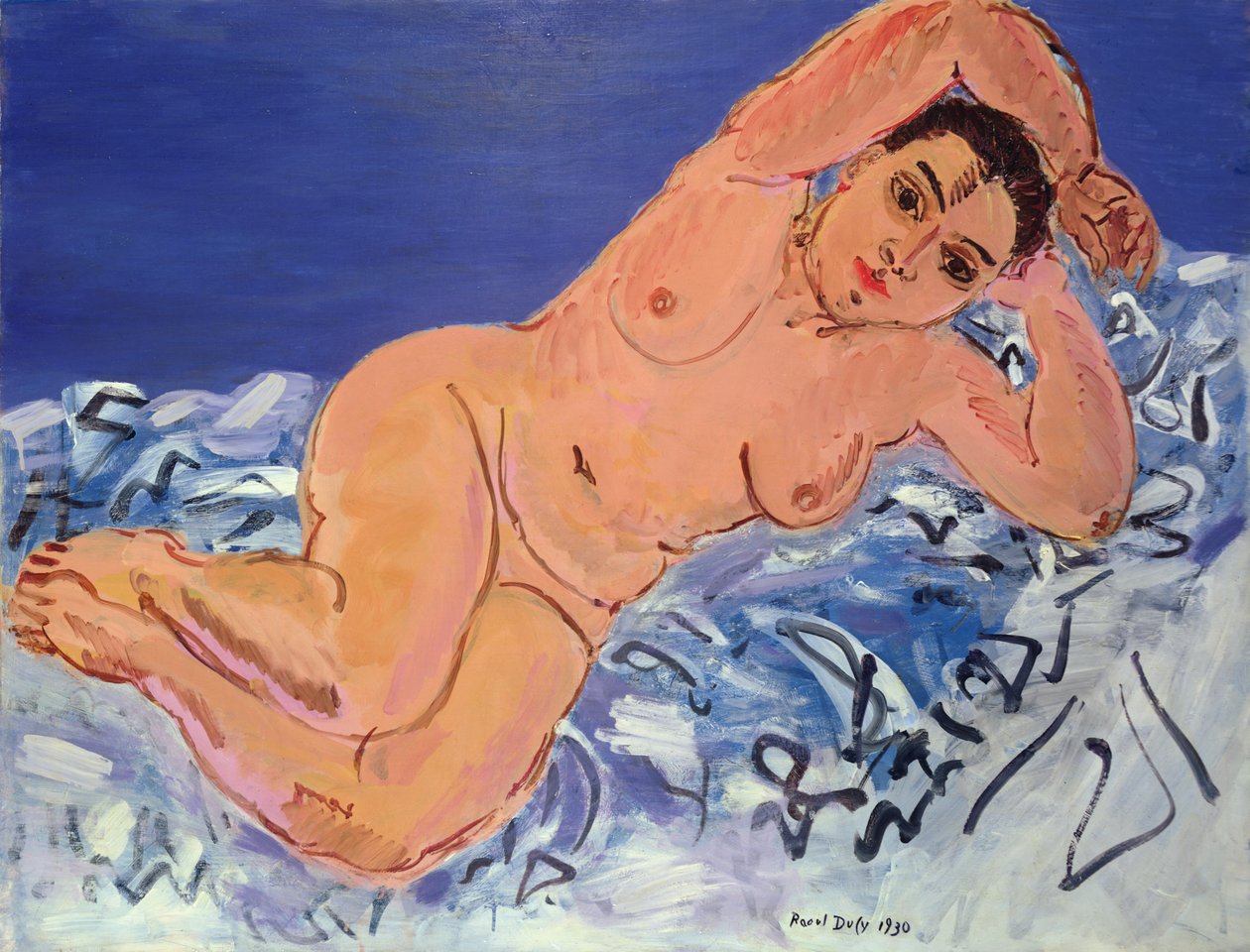 Nudo blu grande da Raoul Dufy
