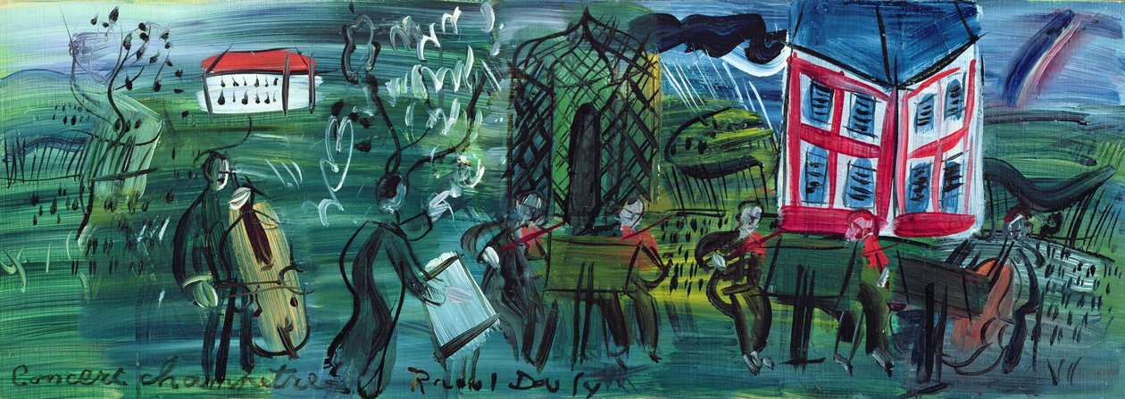 Il concerto Champetre da Raoul Dufy