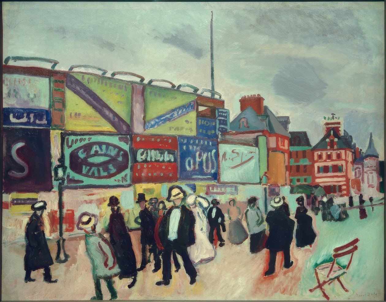 Manifesti a Trouville da Raoul Dufy