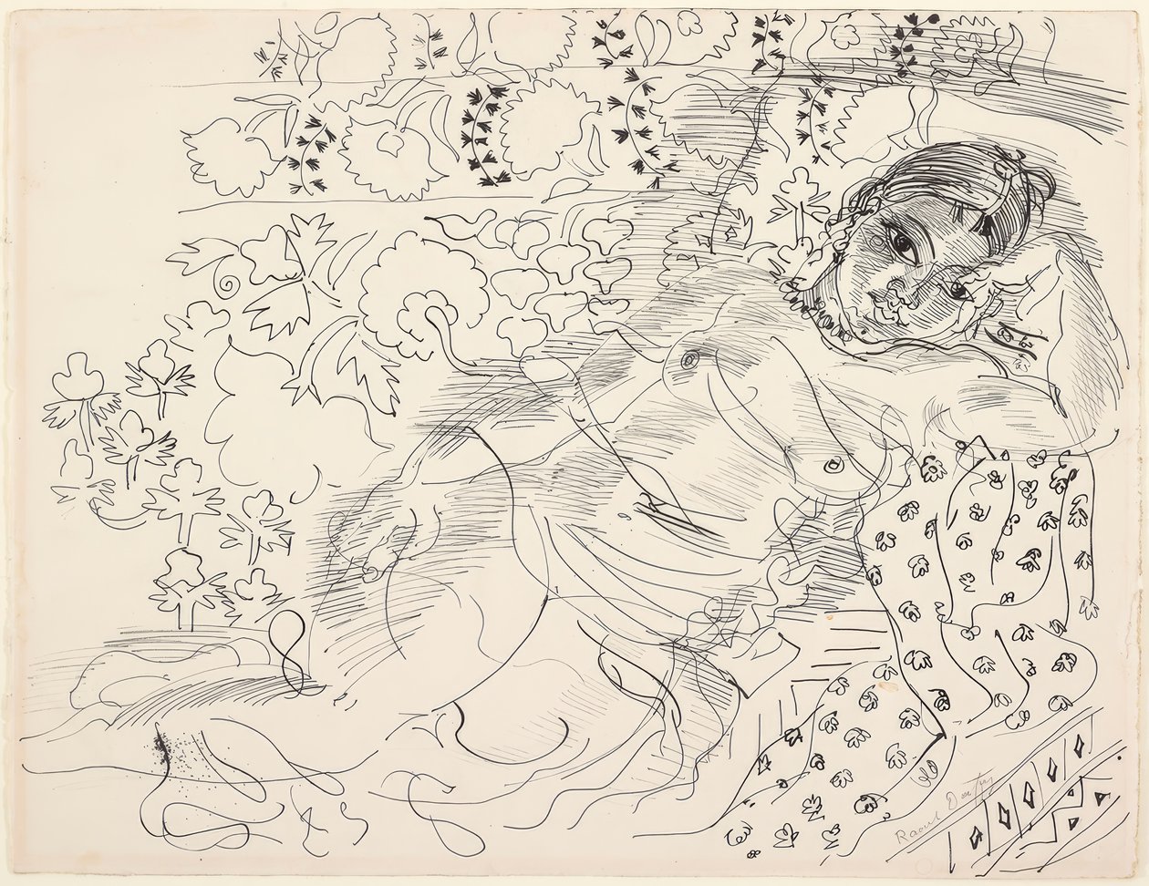 Modello persiano da Raoul Dufy