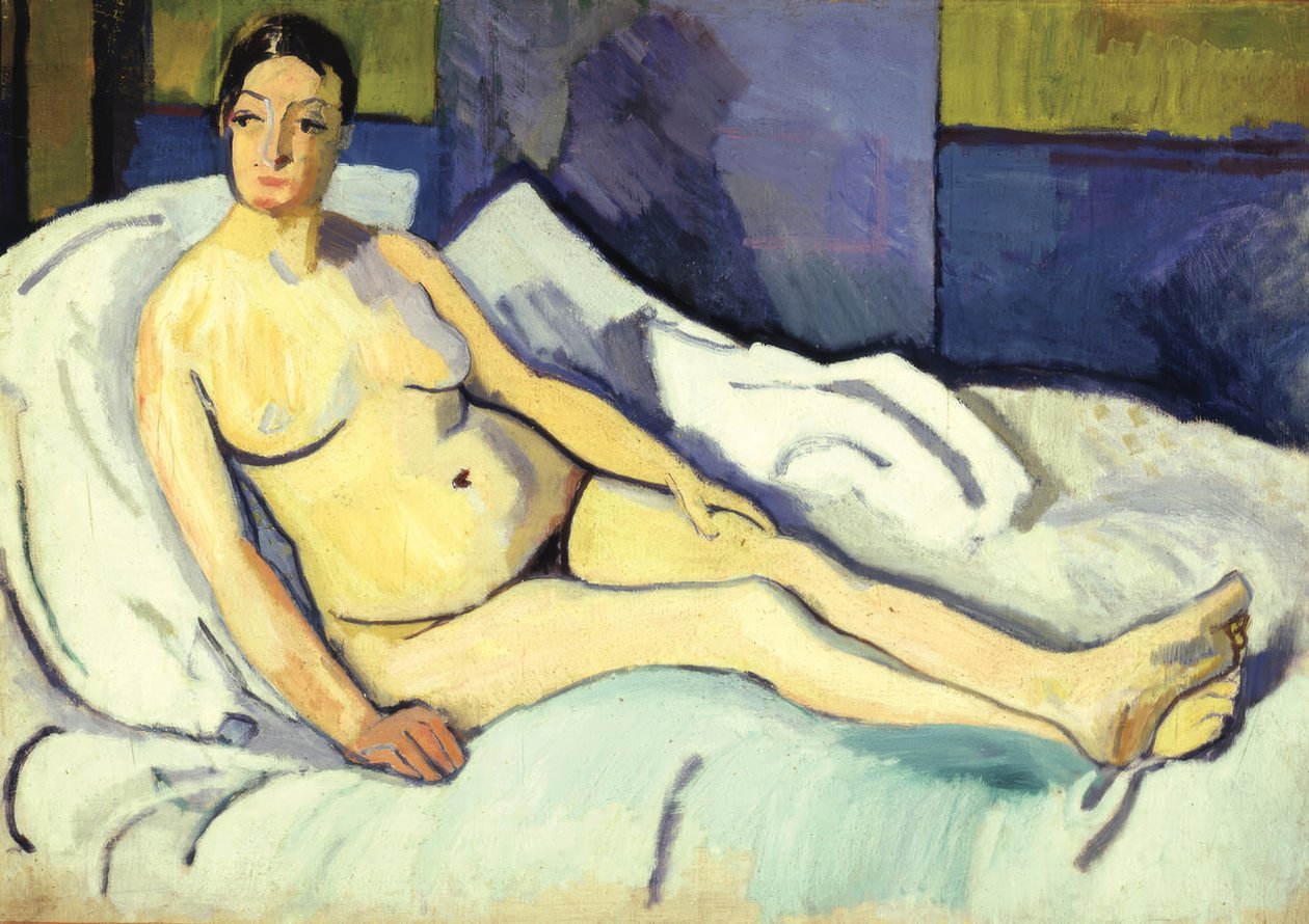 Nudo sdraiato da Raoul Dufy