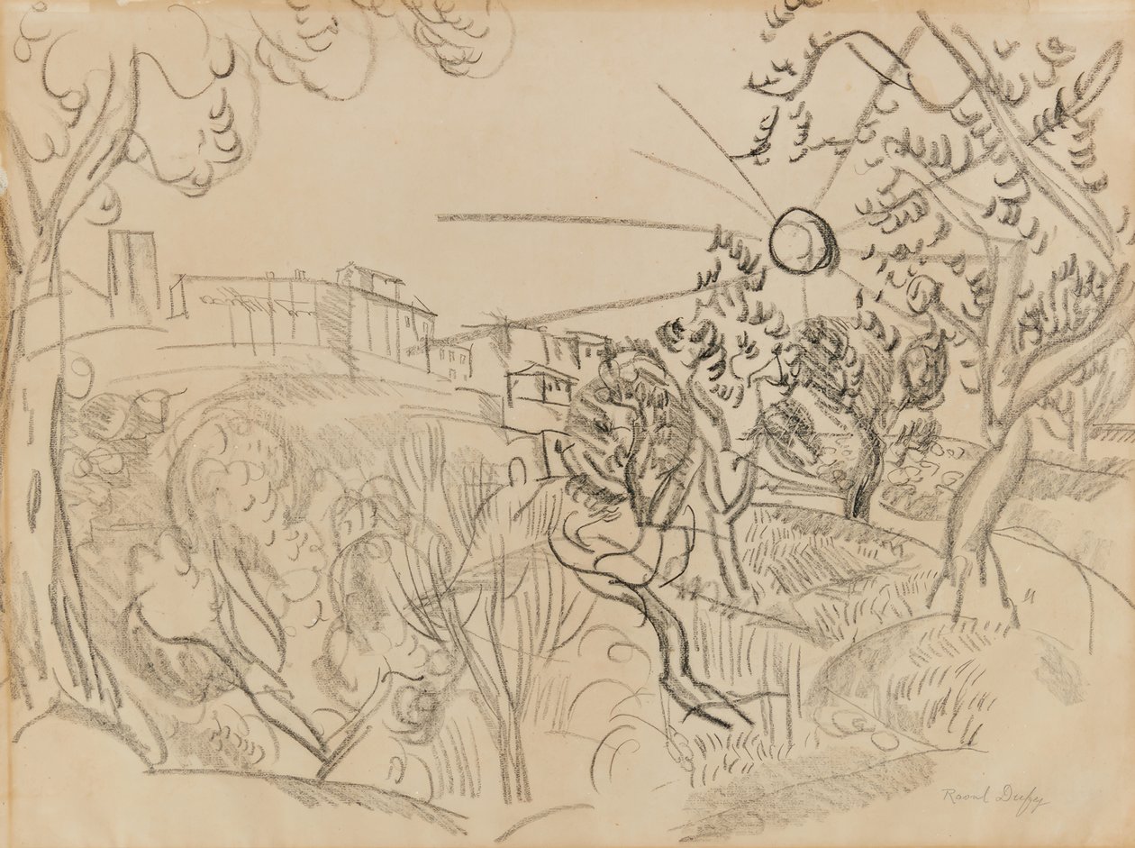 Olivi in Provenza da Raoul Dufy