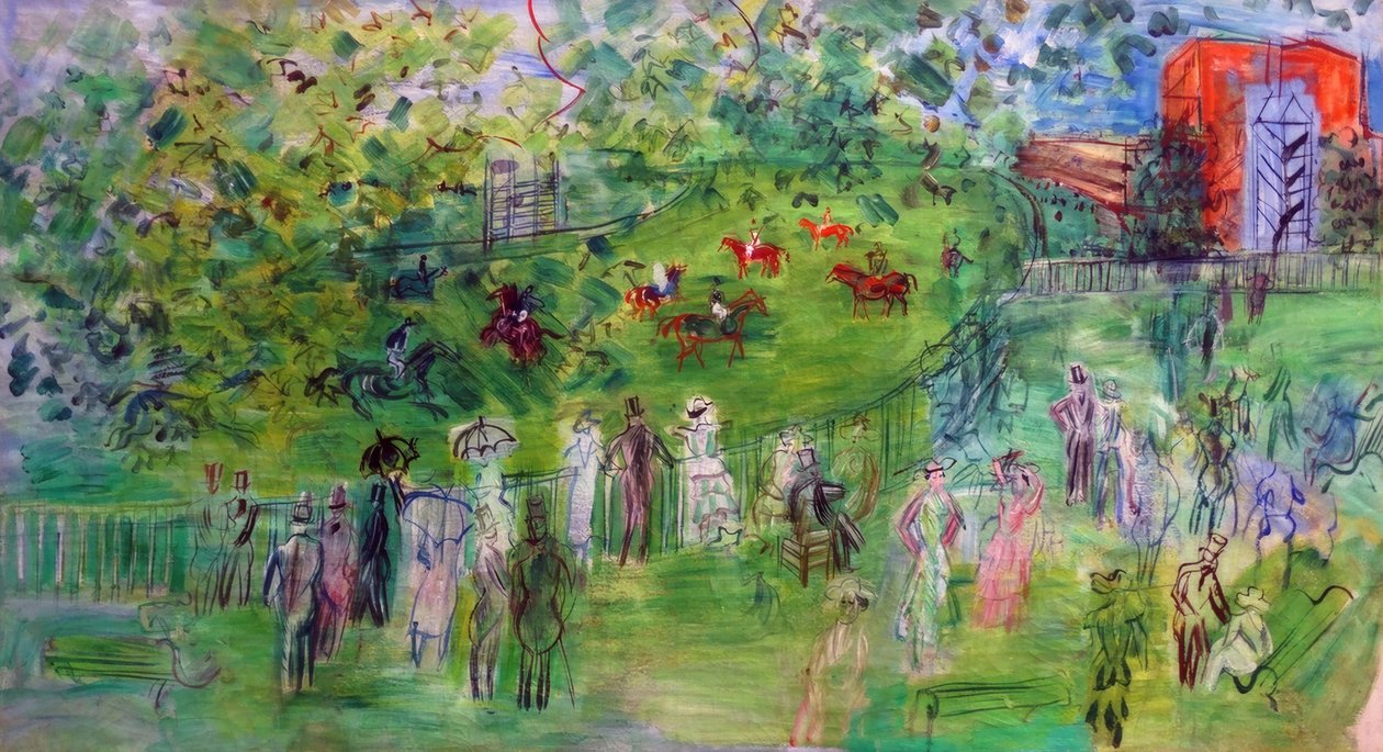 Ippodromo di Ascott da Raoul Dufy