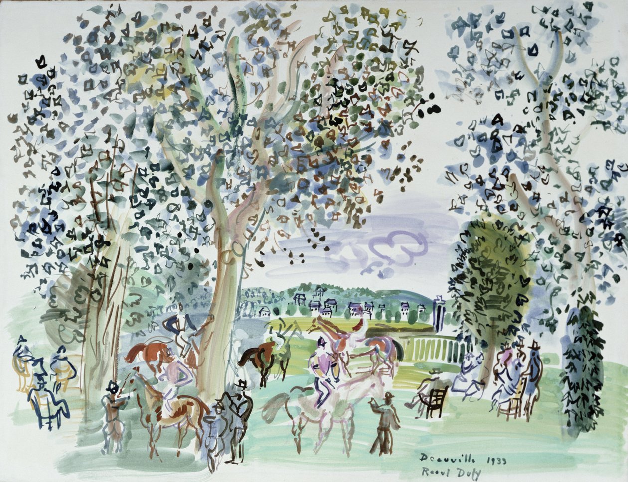Corse a Deauville da Raoul Dufy