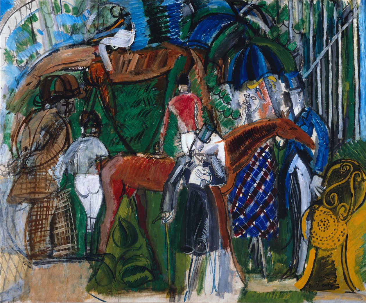 Il Paddock da Raoul Dufy