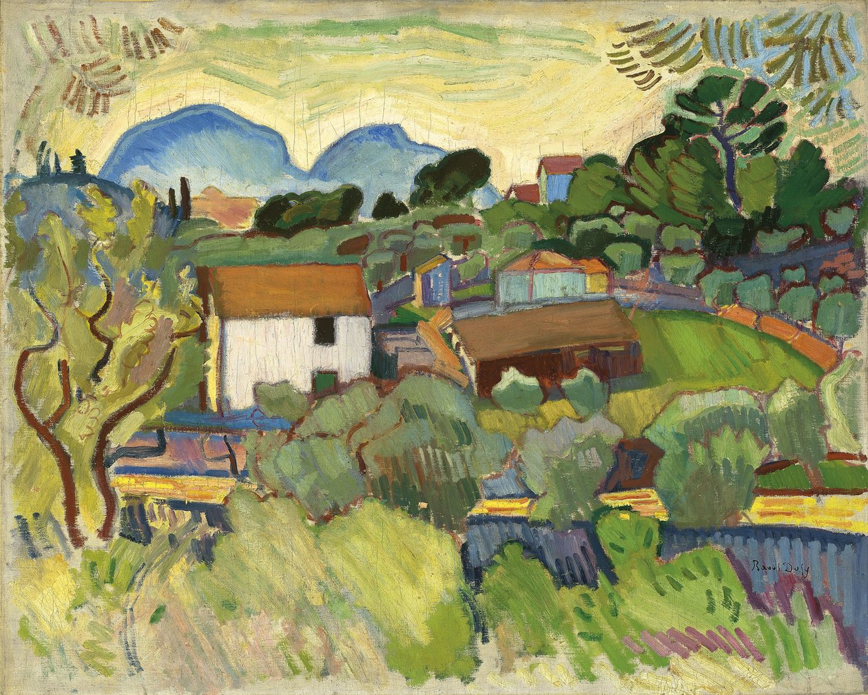 Il fiume da Raoul Dufy
