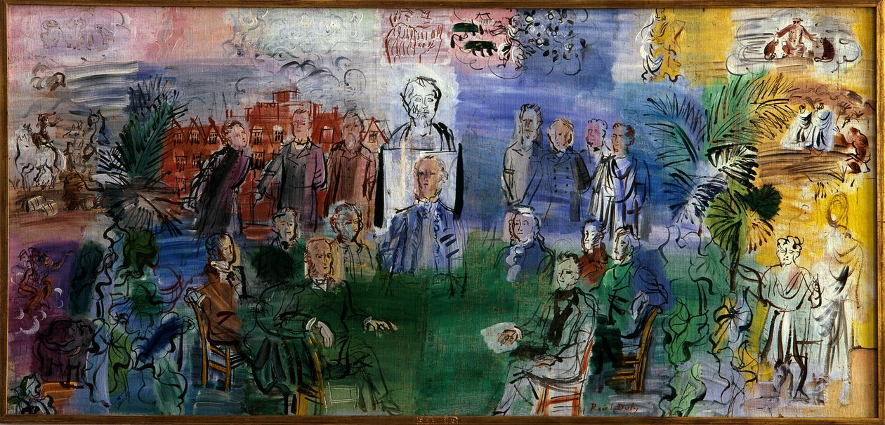 Gli scienziati da Raoul Dufy