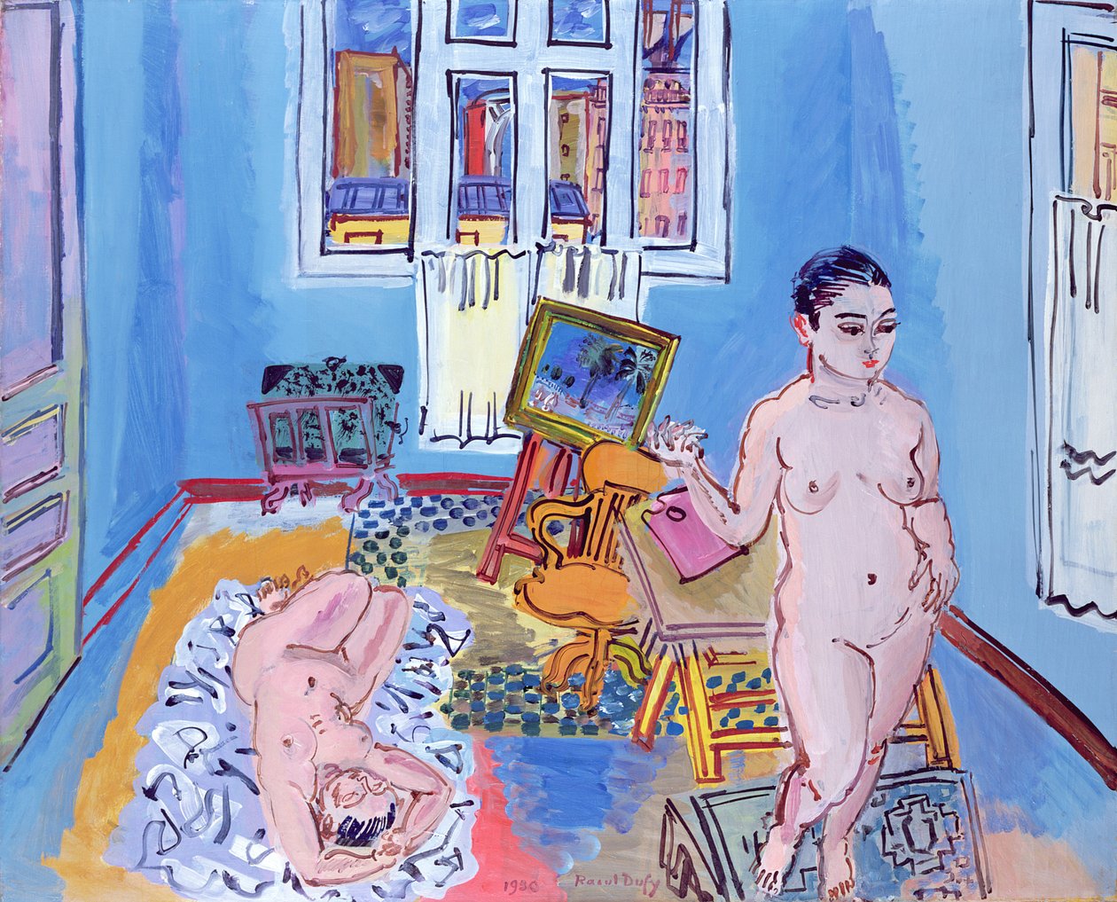 I due modelli da Raoul Dufy