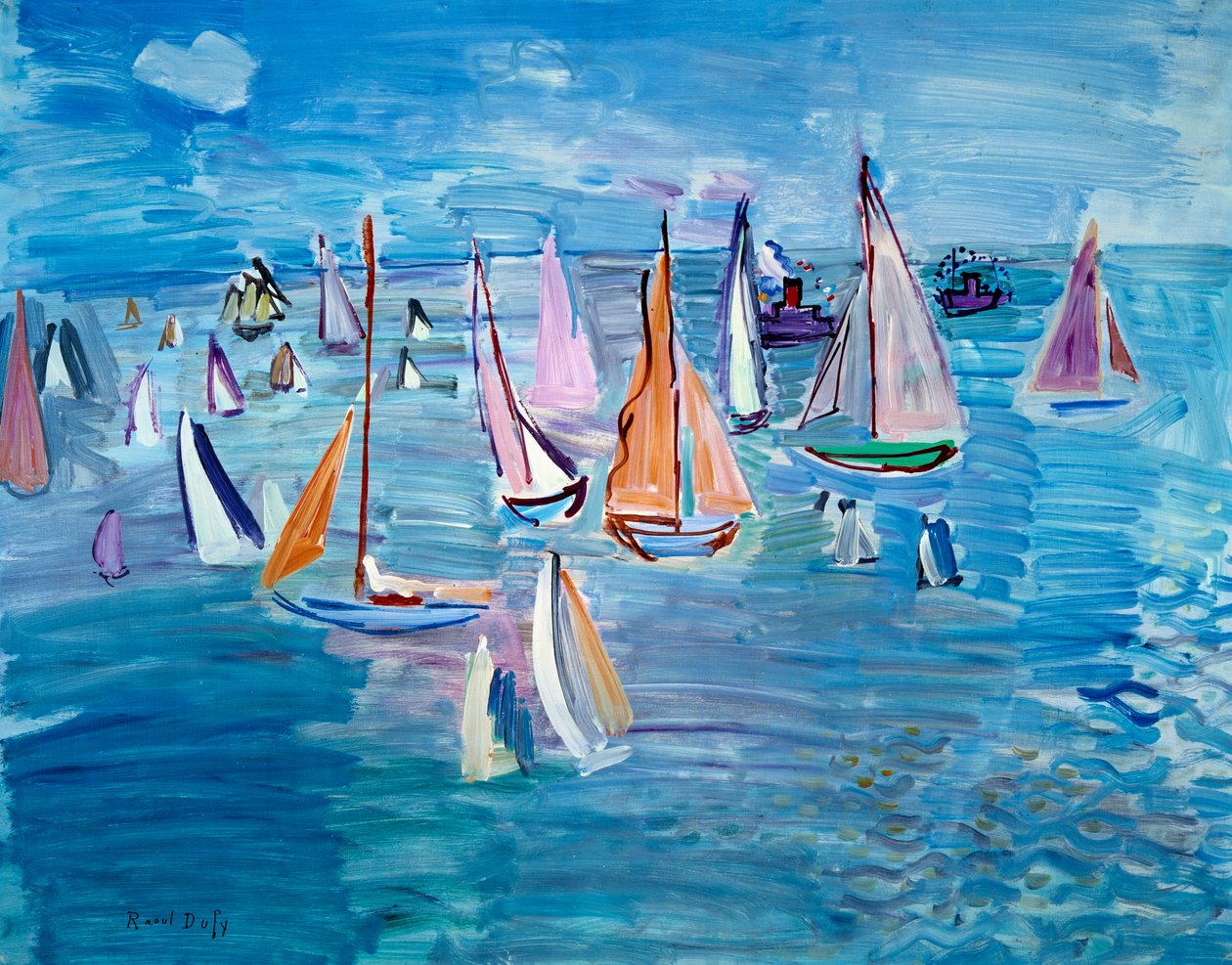 Le regate da Raoul Dufy