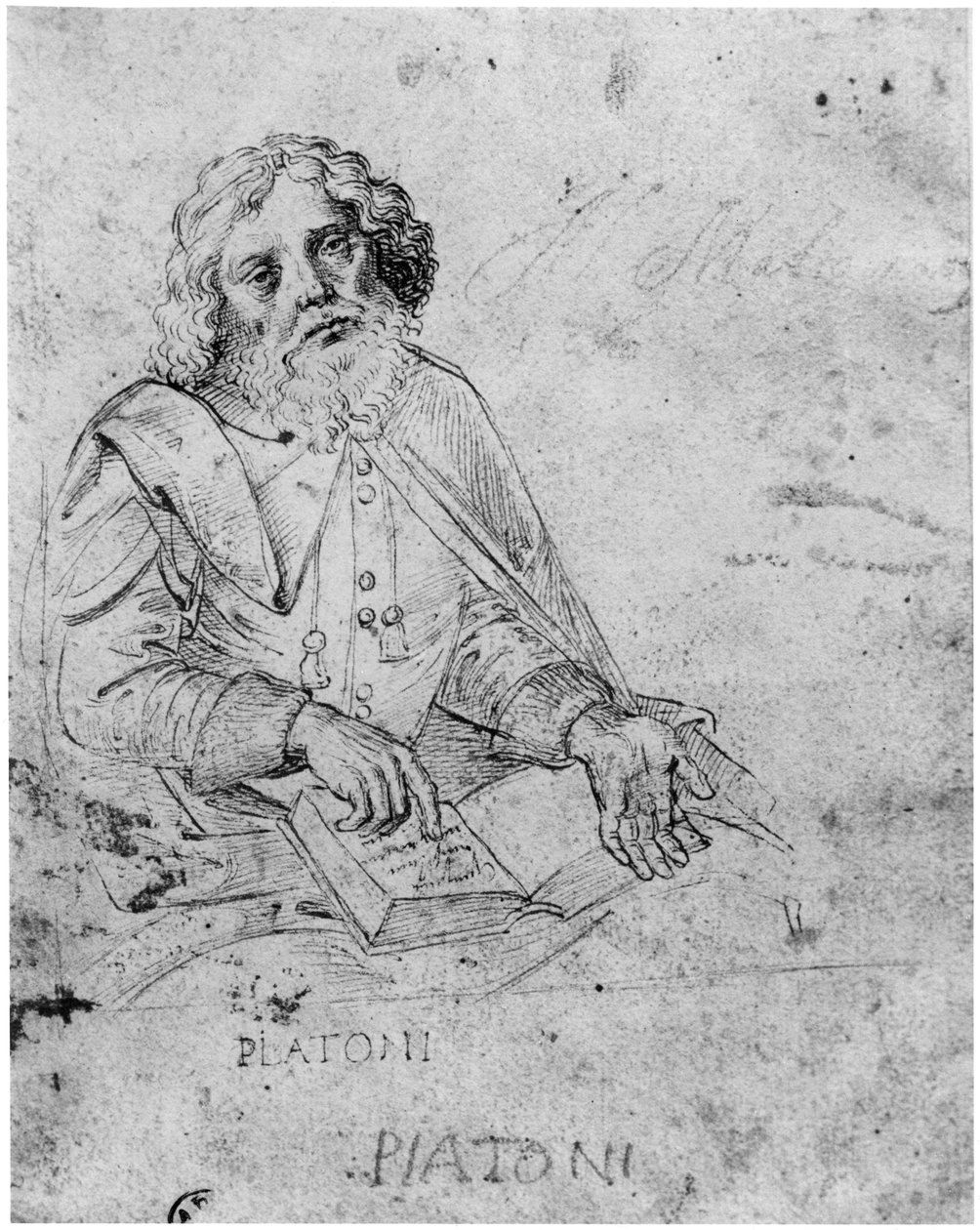 Ritratto di Platone (429-347 a.C.) da Raffaello Sanzio Raphael