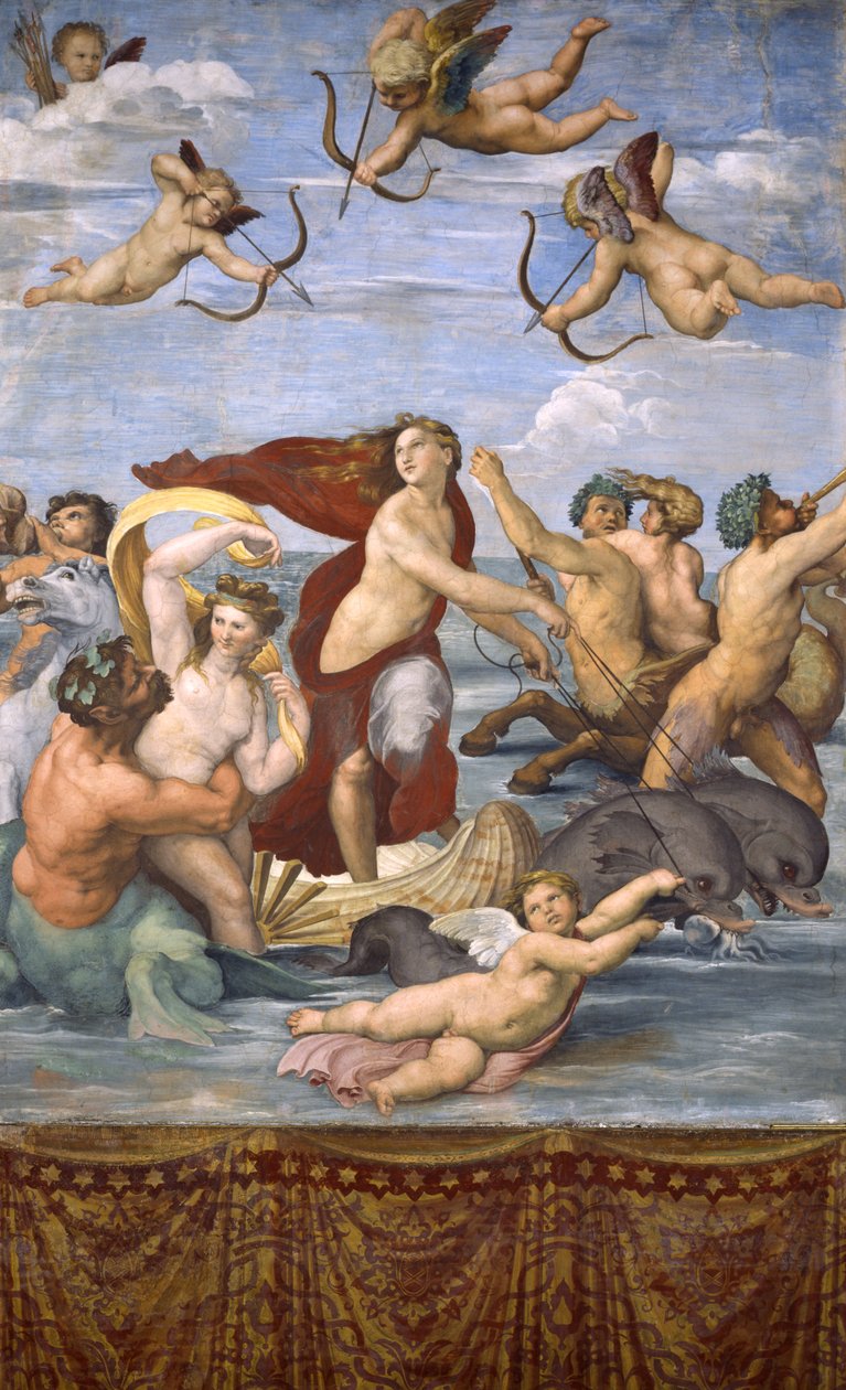 Il trionfo di Galatea, c.1514 da Raffaello Sanzio Raphael