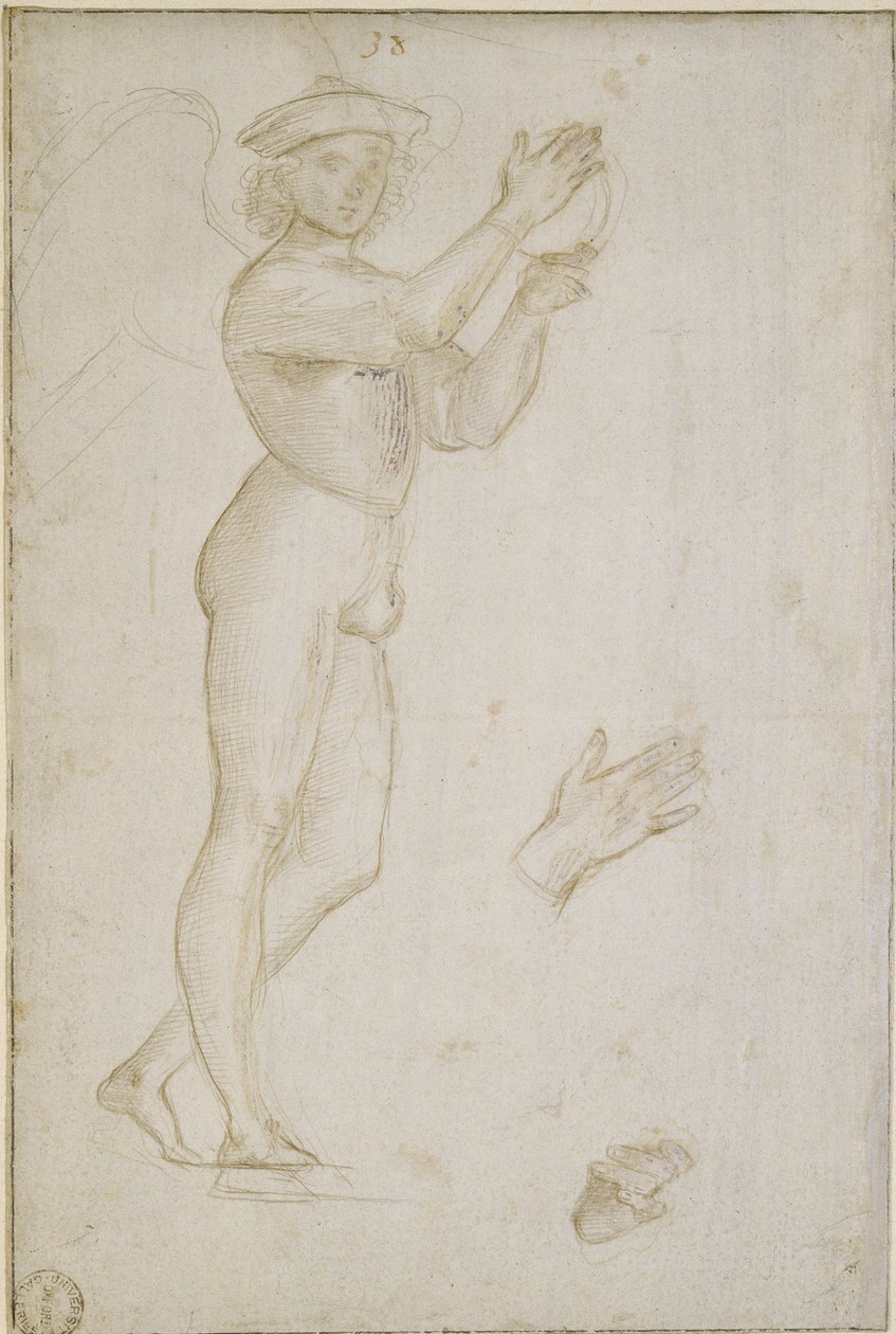 Due studi da Raffaello Sanzio Raphael