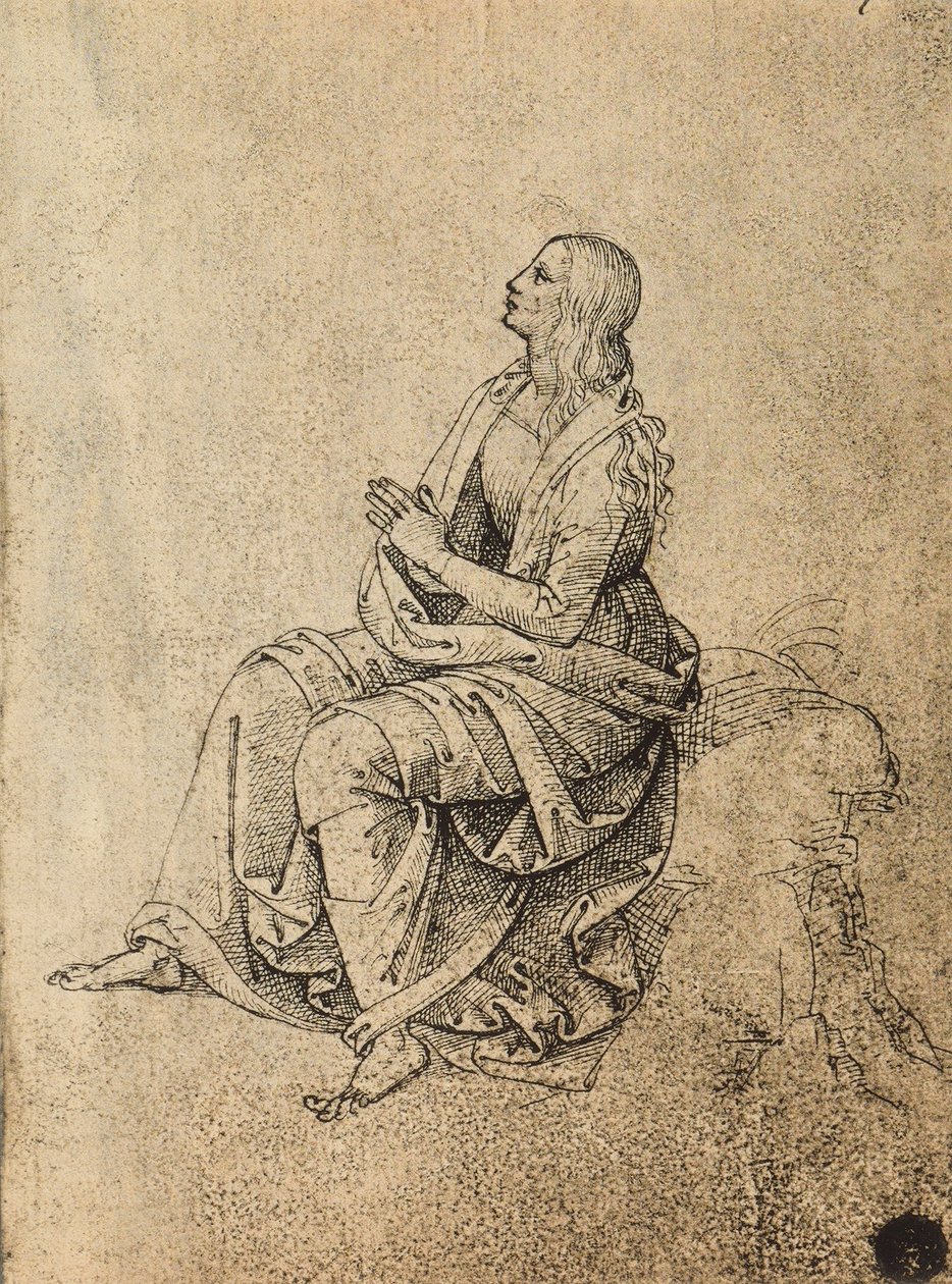 Figura femminile in preghiera da Raffaello Sanzio Raphael