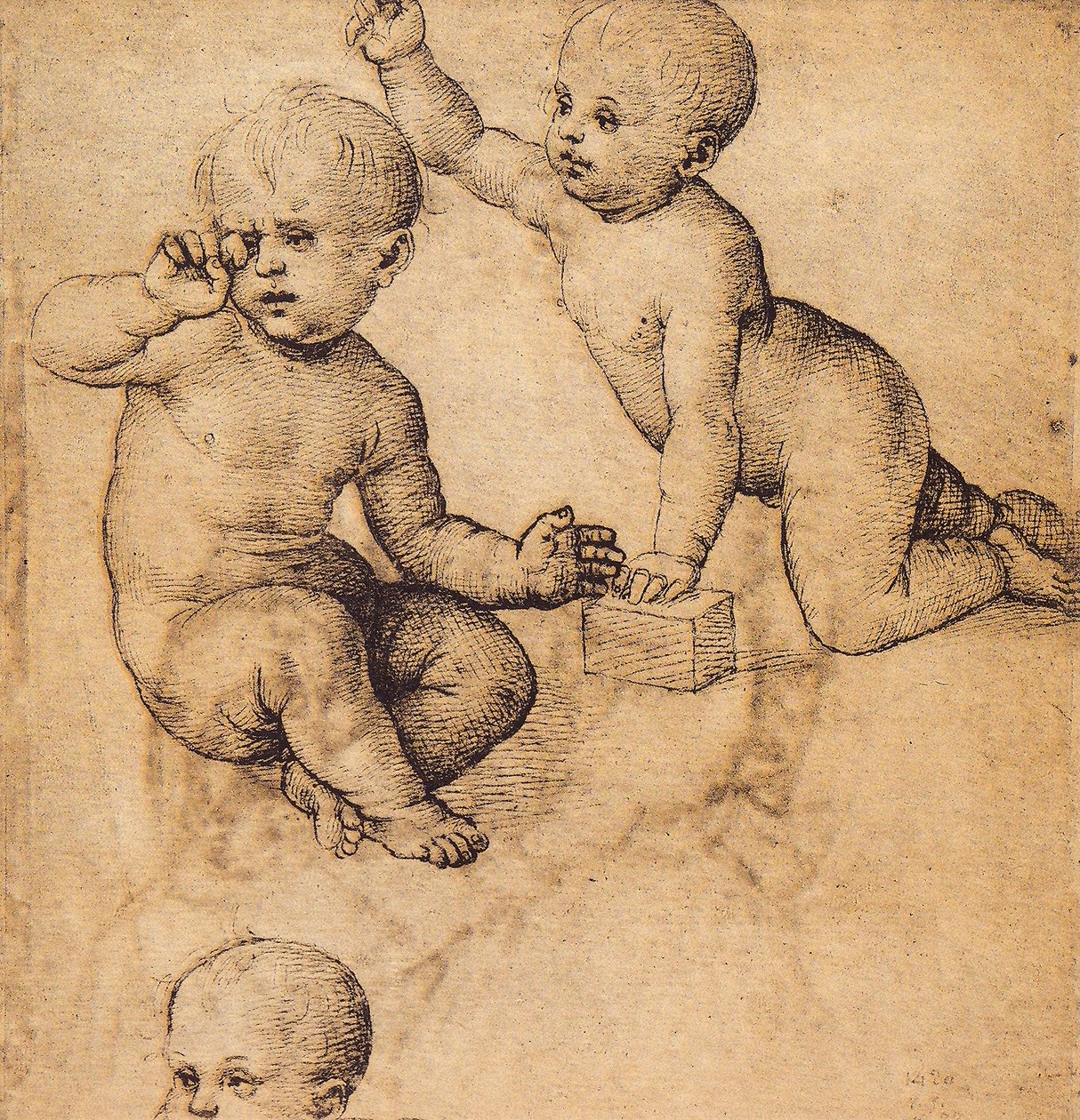 Studio di cherubini da Raffaello Sanzio Raphael