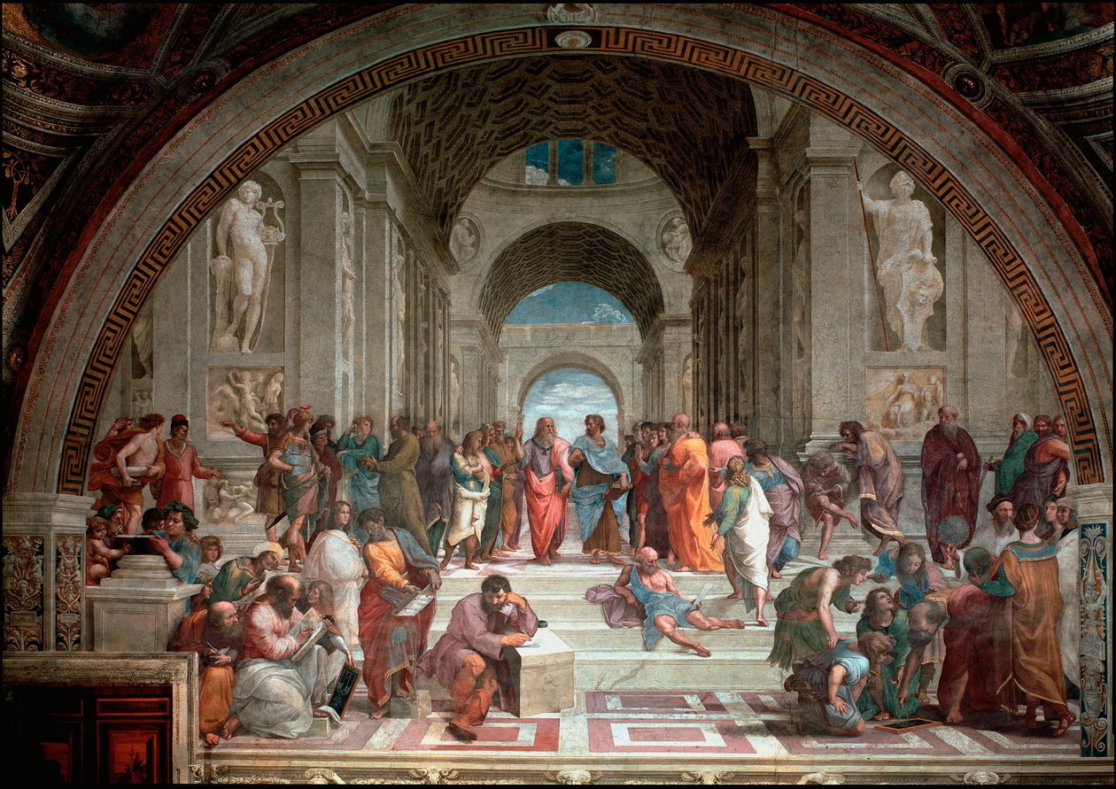 Scuola di Atene da Raphael (1483 1520)