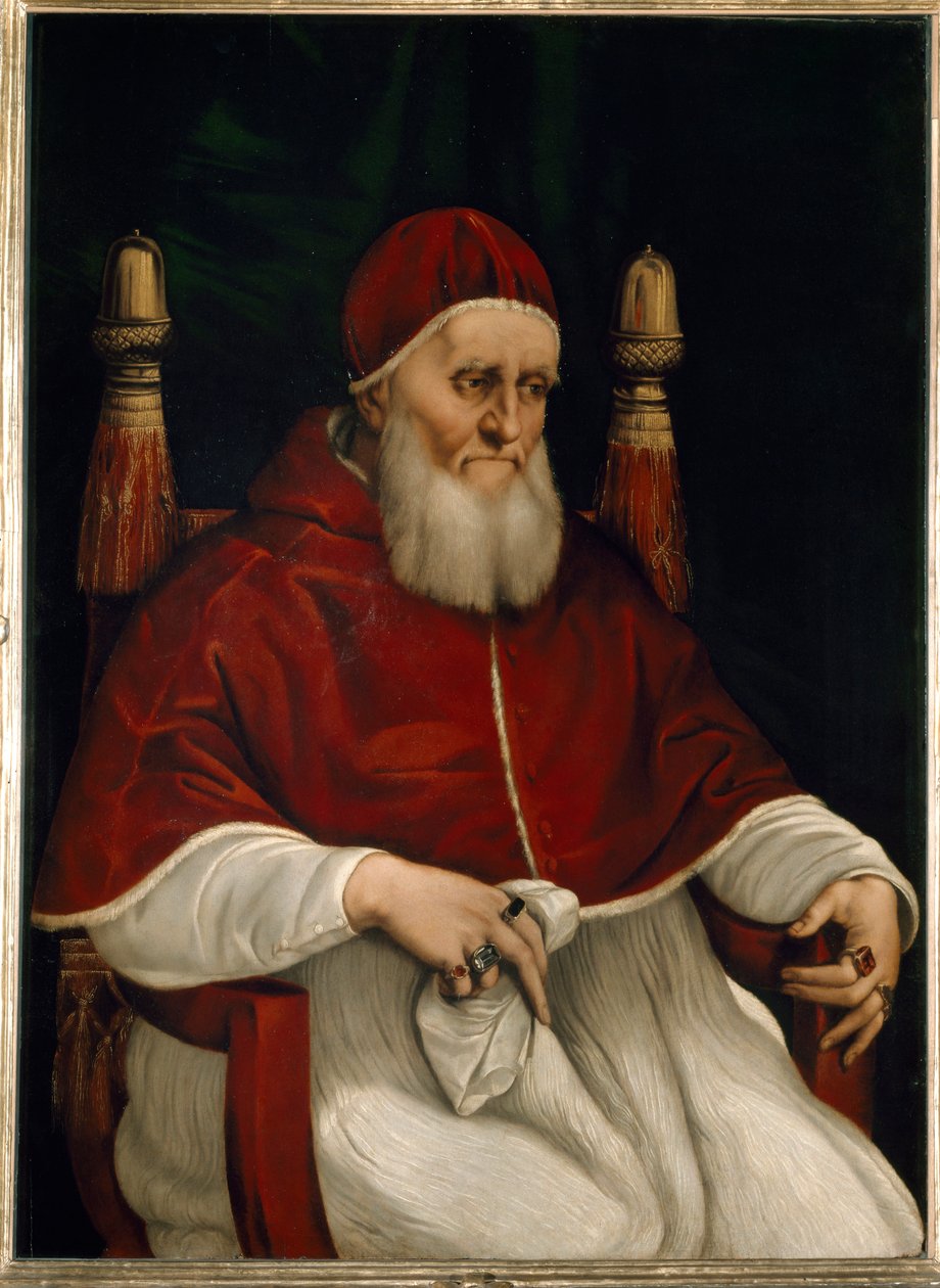 Ritratto di Papa Giulio II da Raphael