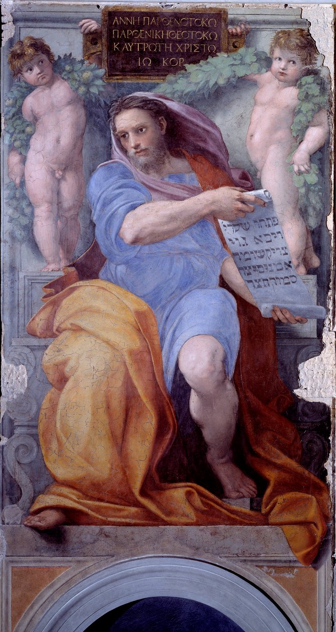 Profeta Isaia da Raphael