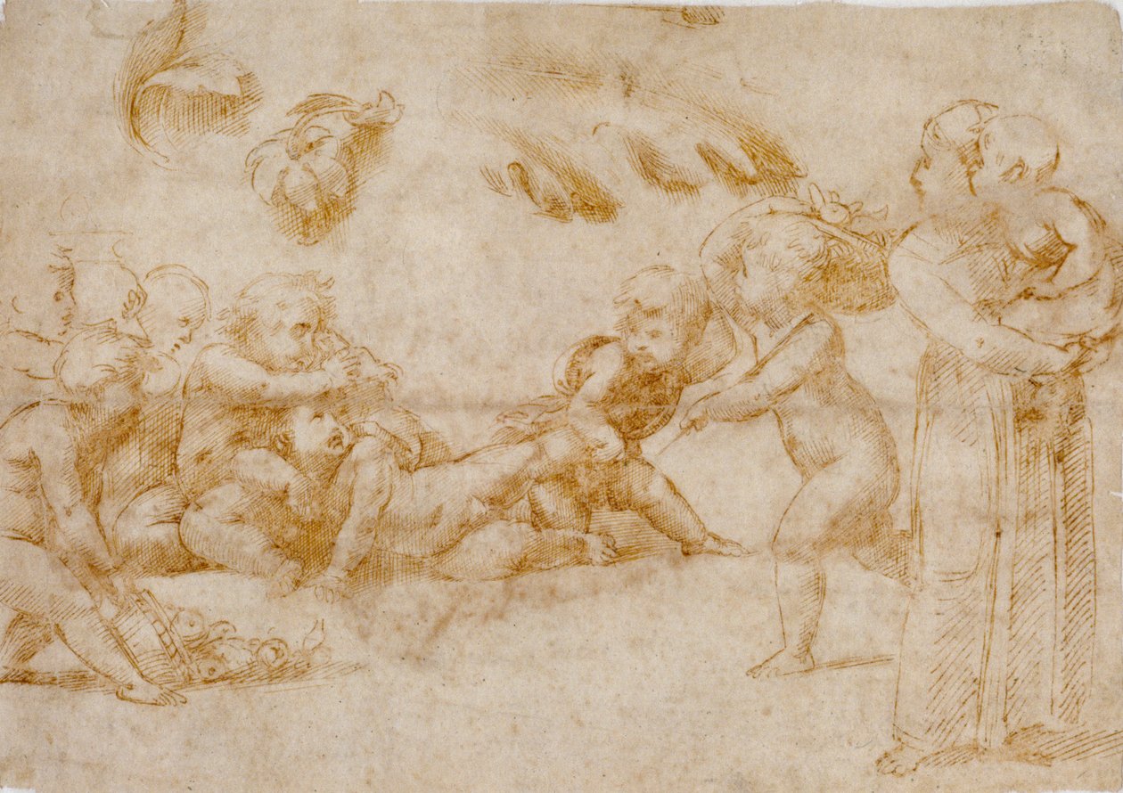 Amorini al gioco da Raphael
