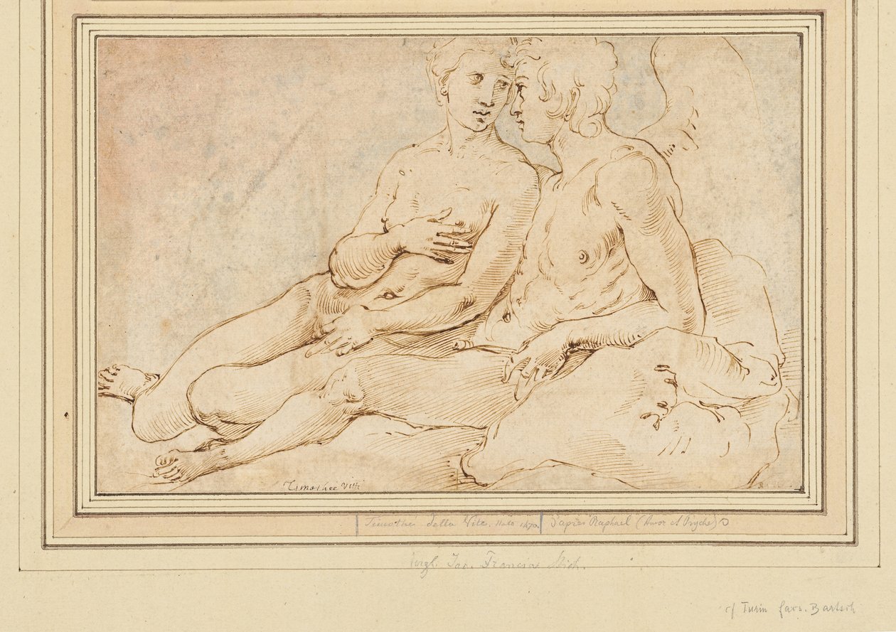 Cupido e Psiche, c. 1540 da Raphael