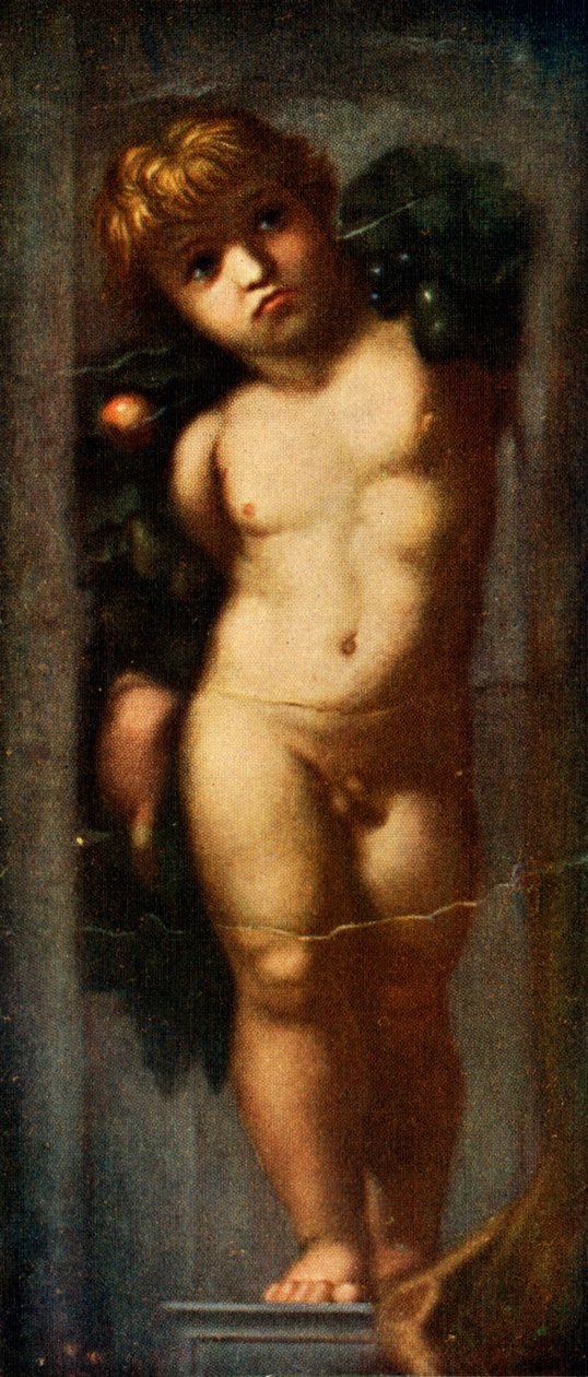 Putto con ghirlanda da Raffaello Sanzio Raphael