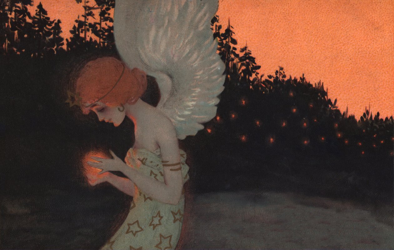 Angelo di Natale da Raphael Kirchner