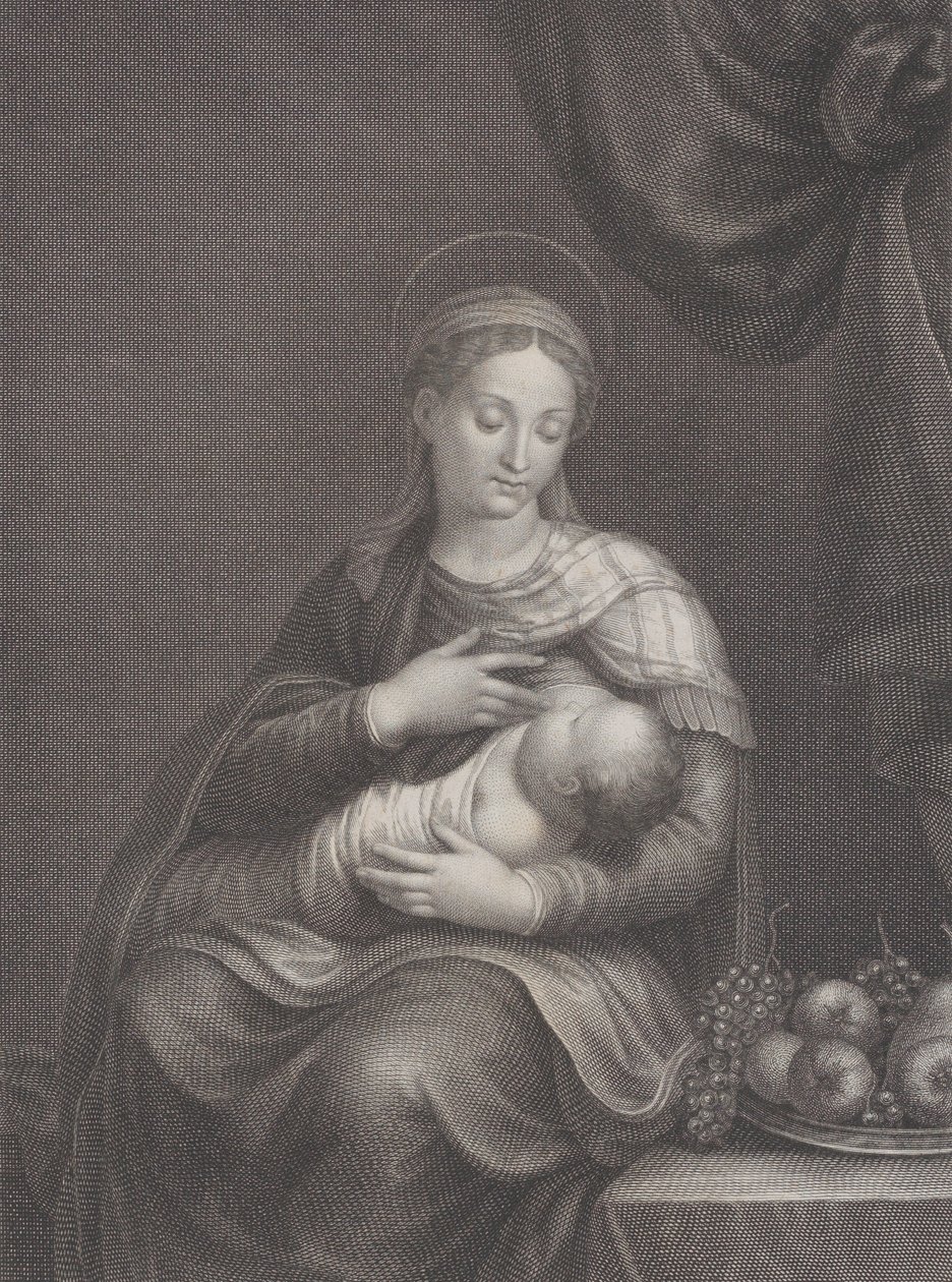 La Madonna del Latte da Raphael Morghen