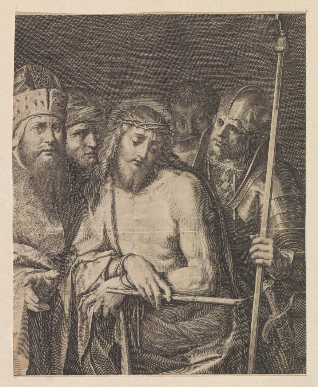 Ecce Homo da Raphaël Sadeler (I)