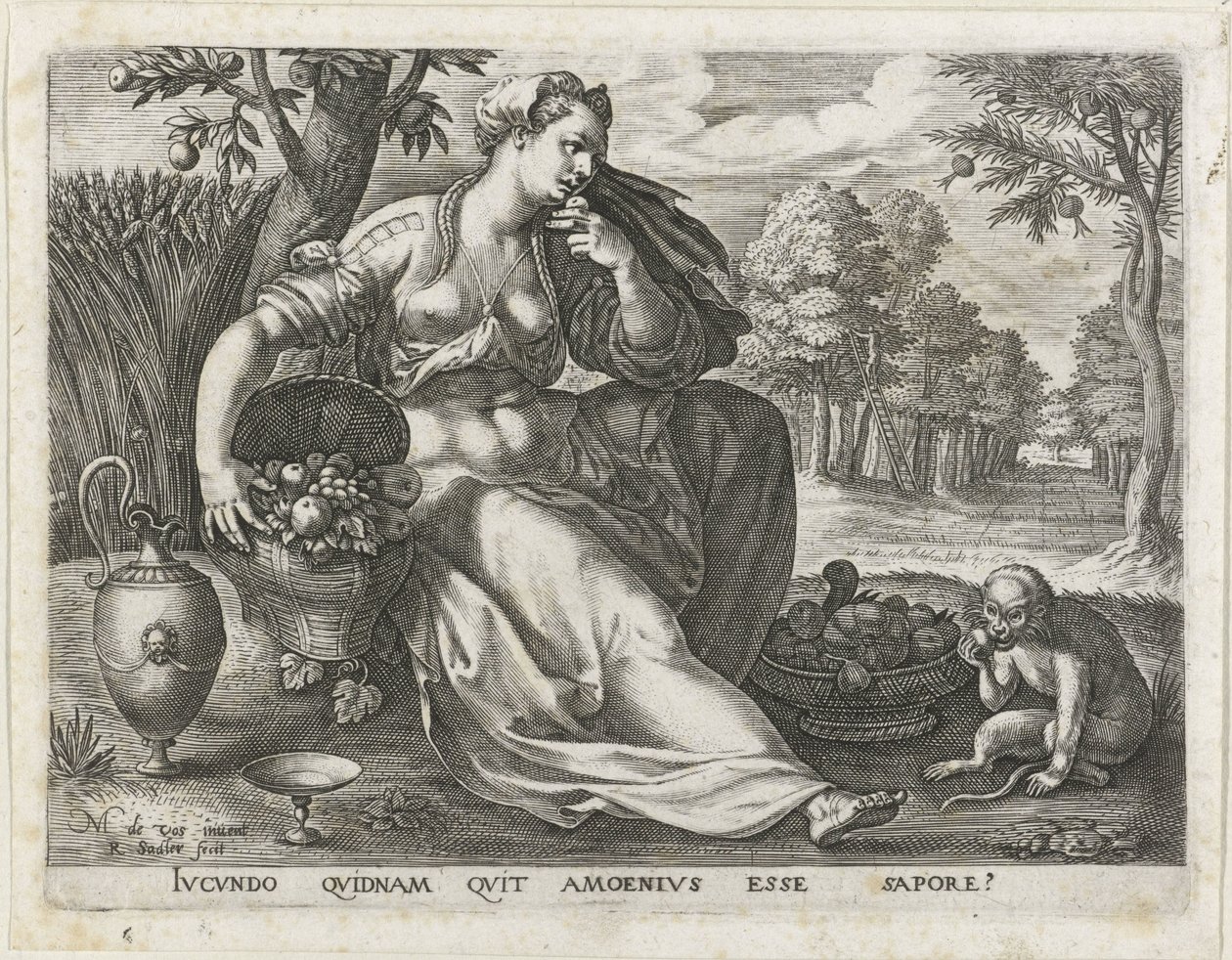 Gusto da Raphaël Sadeler (I)