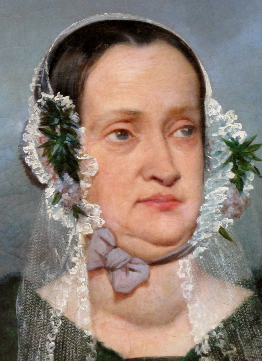 Doña Mercedez Rosales Larraín de Pérez da Raymond Auguste Quinsac Monvoisin