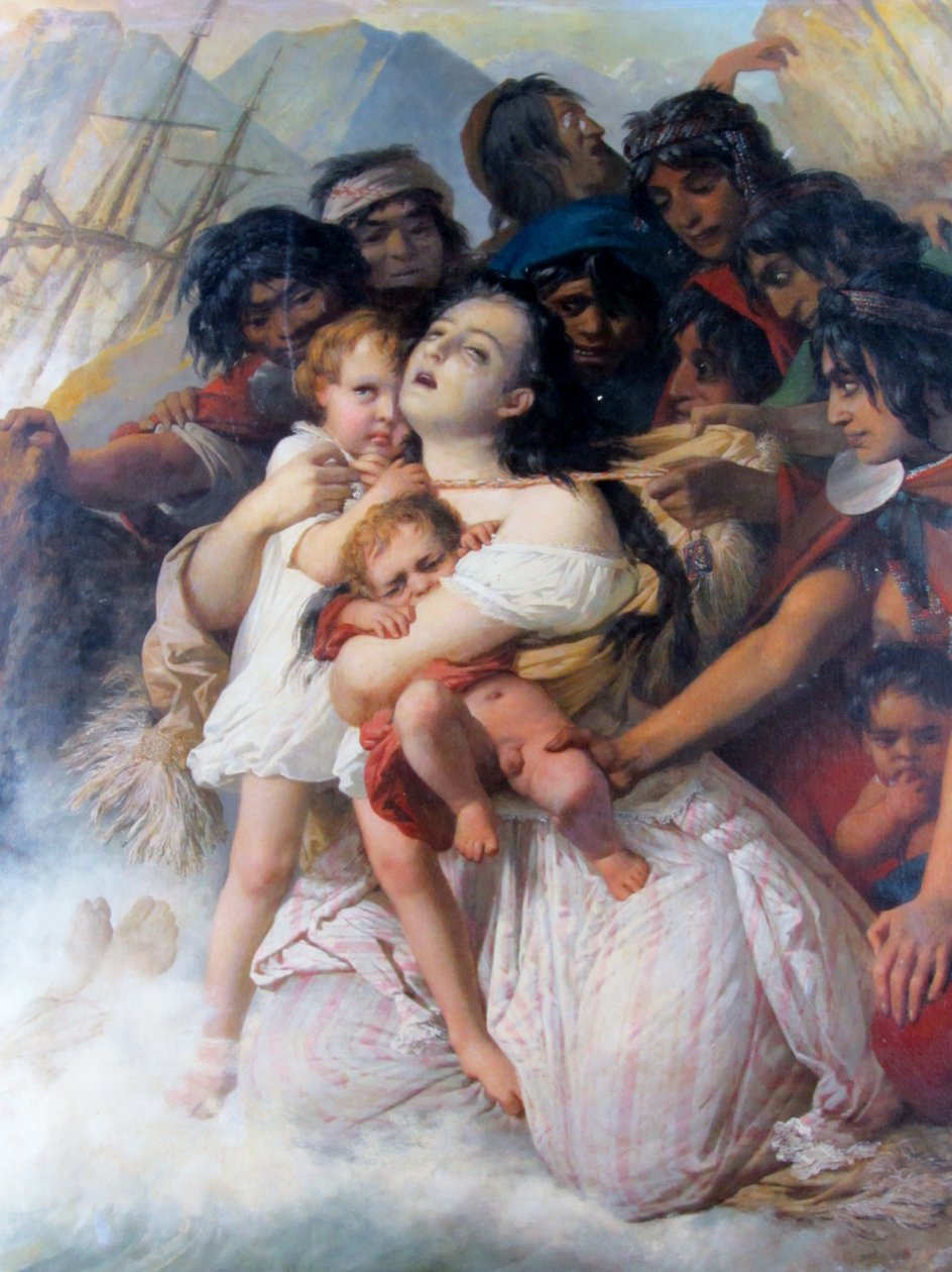 Naufragio del «Joven Daniel» da Raymond Auguste Quinsac Monvoisin