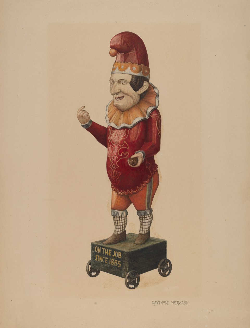 Figura del negozio di sigari: "Punch" da Raymond Neumann