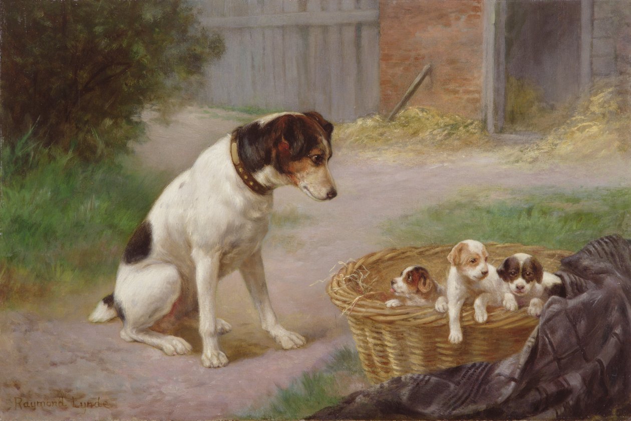 Una madre orgogliosa, c.1910 da Raymonde Lynde