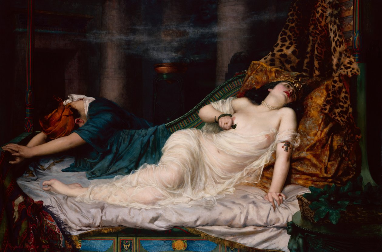 La morte di Cleopatra da Reginald Arthur