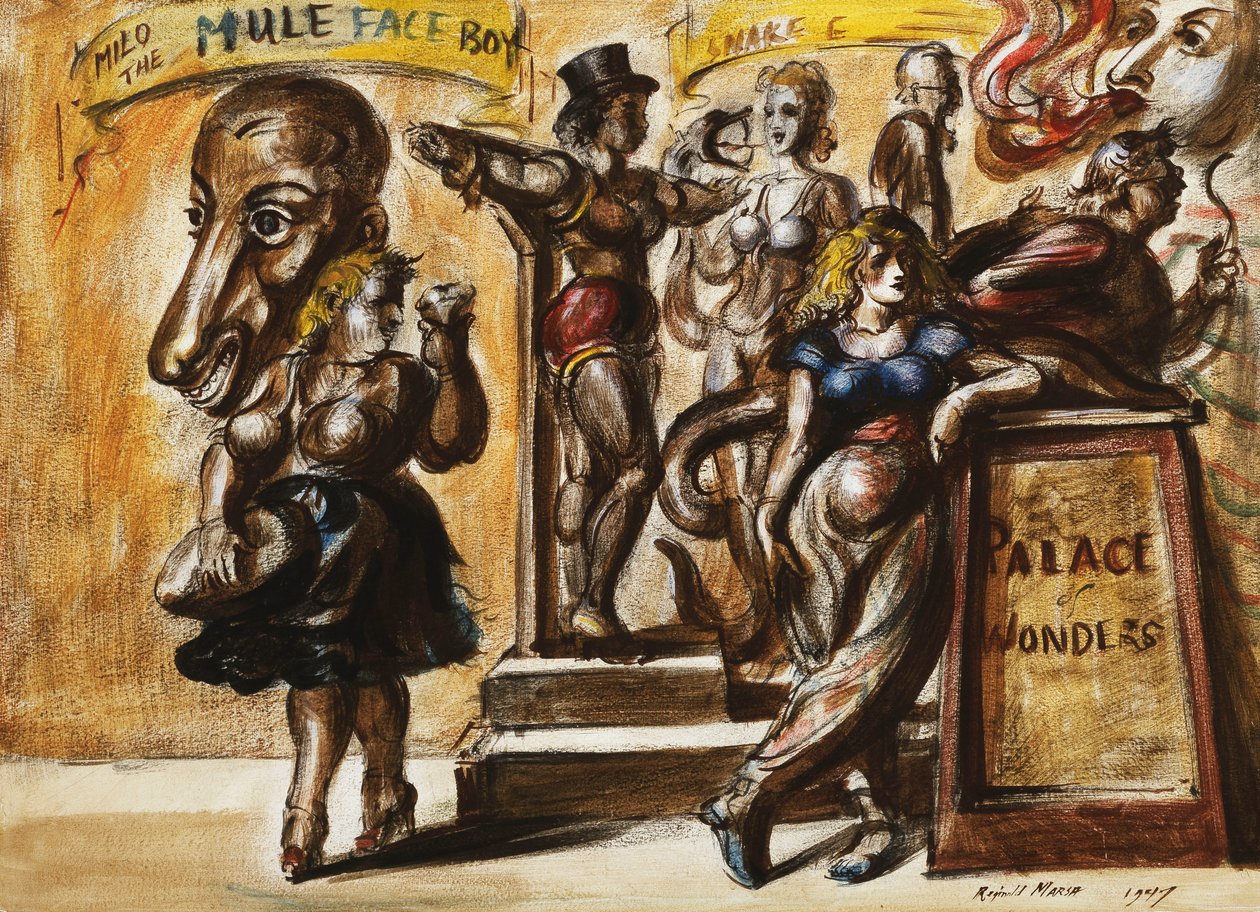 Palazzo delle Meraviglie da Reginald Marsh