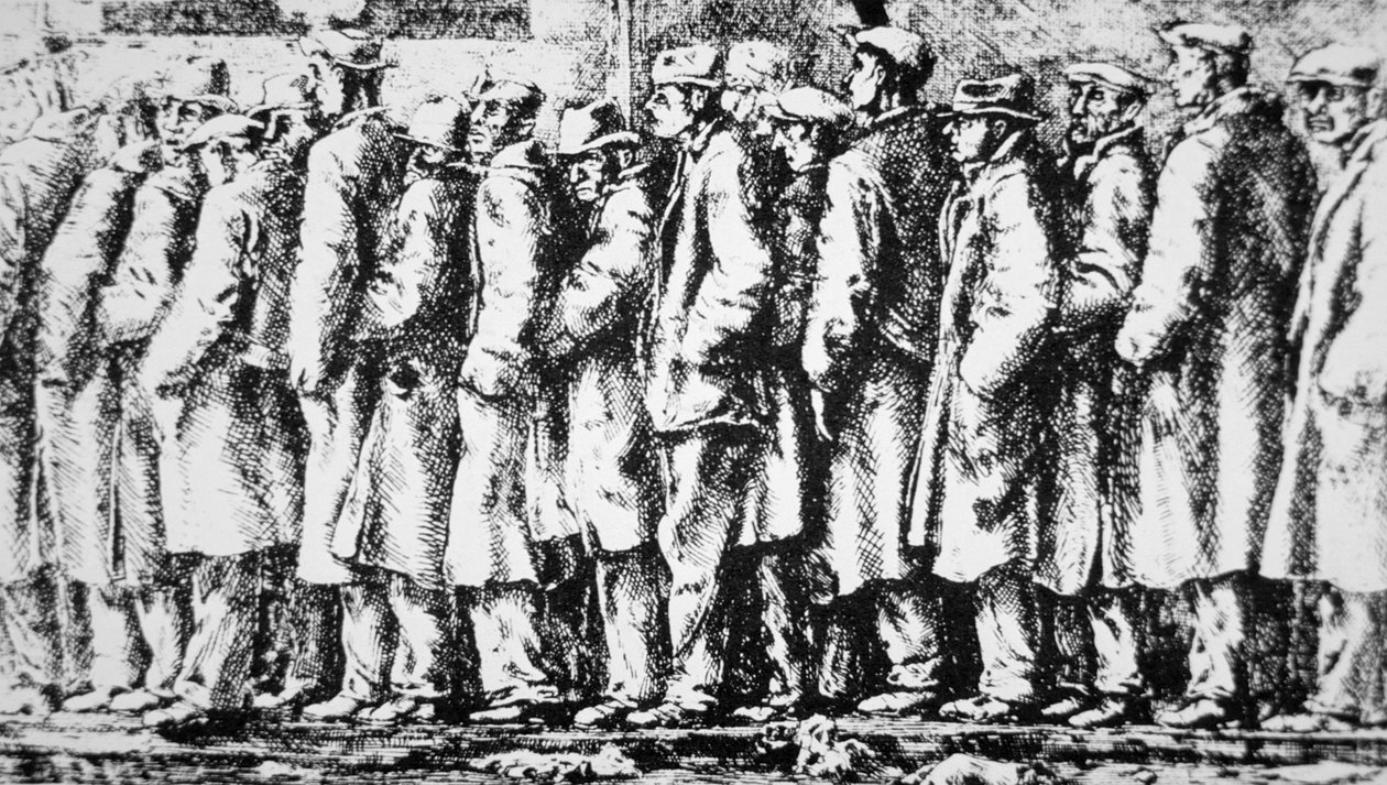 La linea del pane da Reginald Marsh
