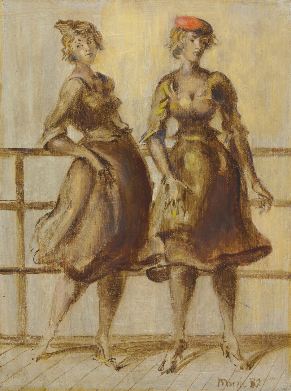 Due donne da Reginald Marsh