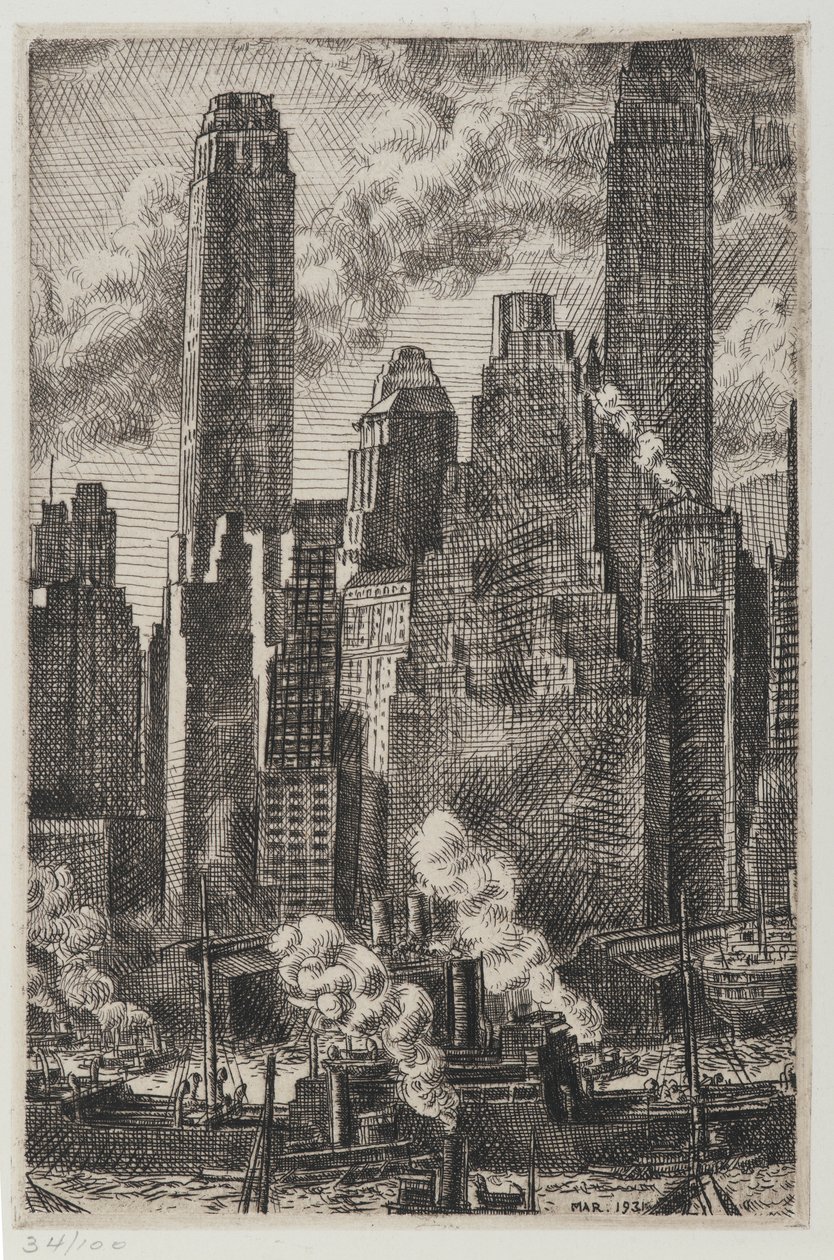 Wall Street da Reginald Marsh