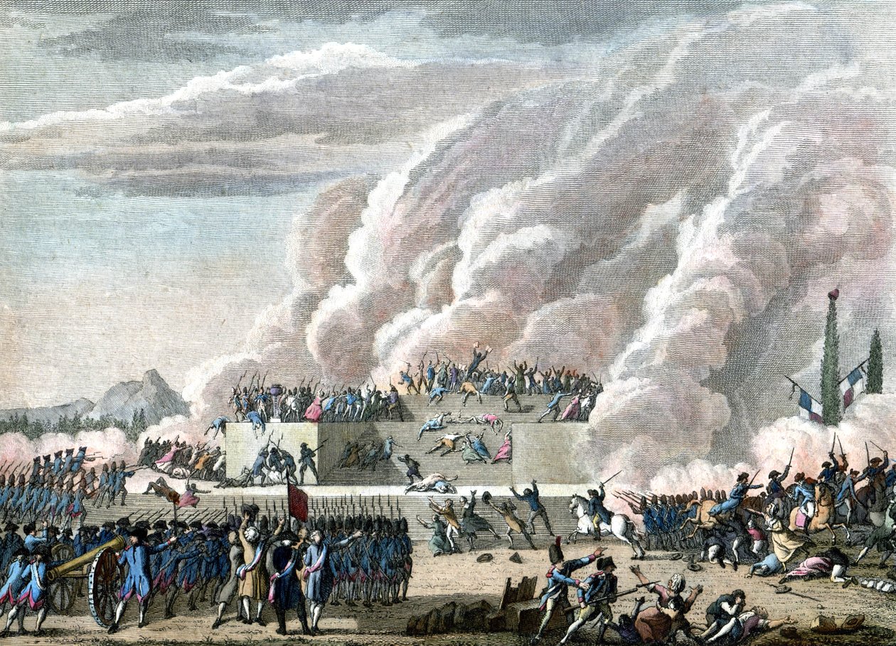 Tiro al Champ de Mars da Reiner Vinkeles