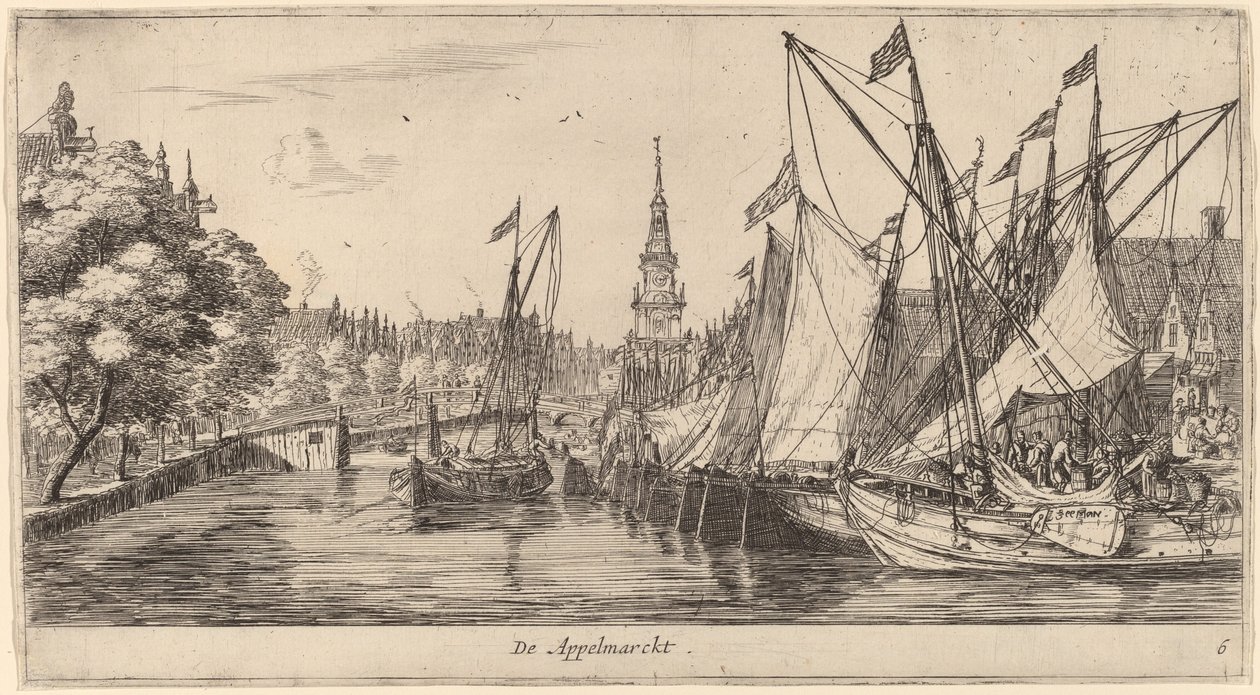Appelmarkt da Reinier Nooms, called Zeeman
