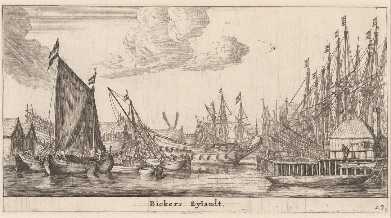 Isola di Bicker, Amsterdam da Reinier Nooms, called Zeeman