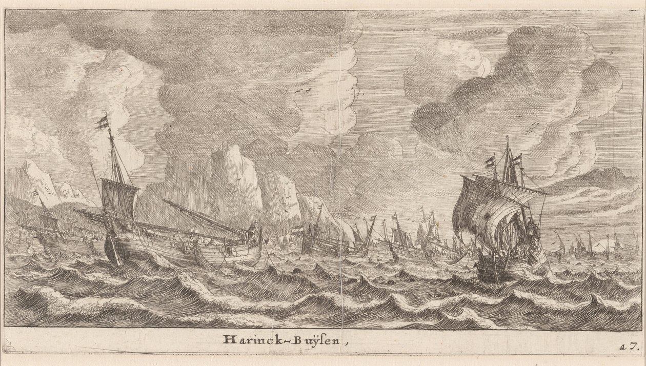 Barche da pesca da Reinier Nooms, called Zeeman