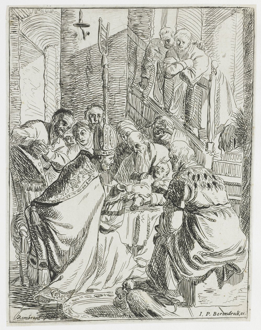 La Circoncisione di Cristo da Rembrandt van Rijn
